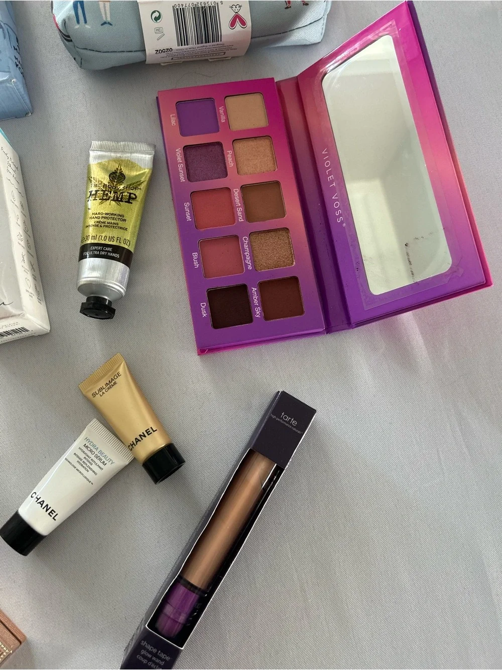 Beauty Makeup Skincare Bundle Mostly New Eyeshadow Palettes Tarte Violet Voss